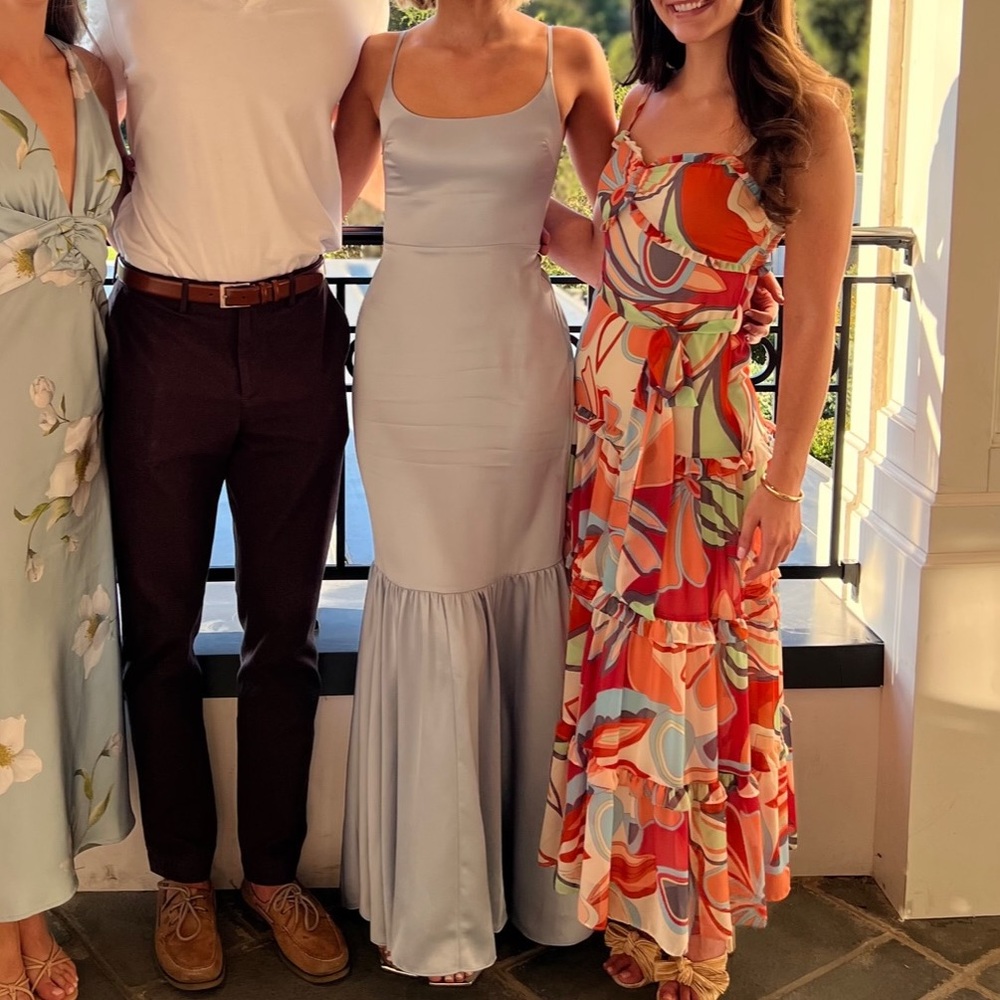 Reformation Light Blue Maxi Dress - Picture 2 of 10